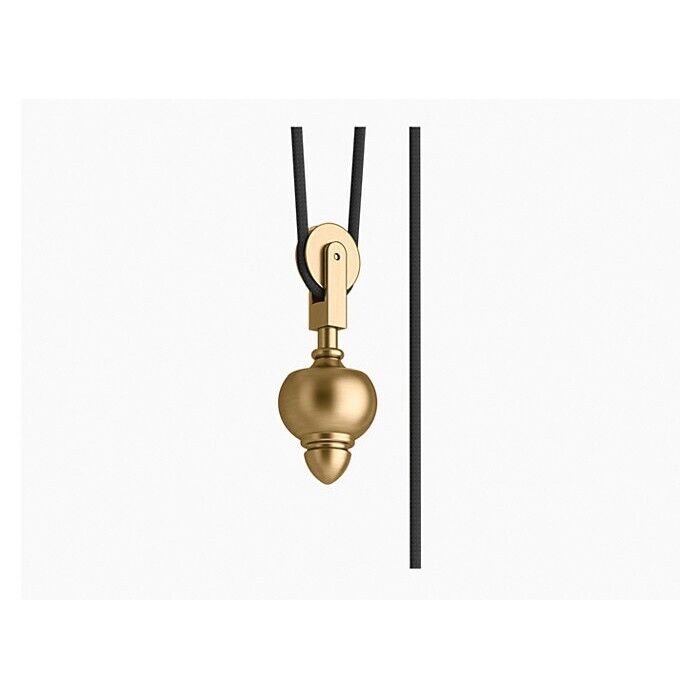 KOHLER Lighting - Artifacts 4" Adjustable Pendant Light (22654-PE01-BGL) - Moderne Brushed Gold