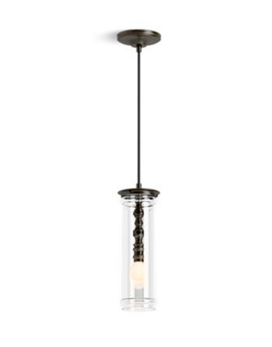 KOHLER Lighting - Damask 1-Light Pendant (23339-PE01-BZL)  - 10" Cord - Oil Rubbed Bronze