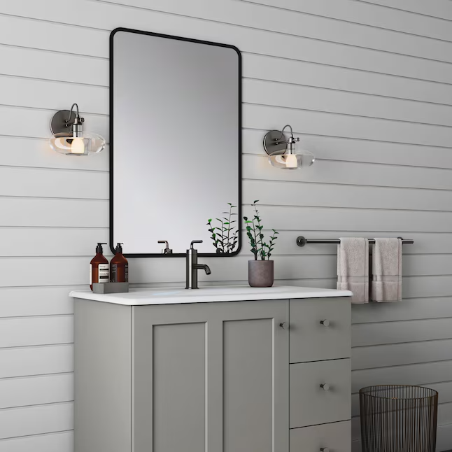 KOHLER Lighting - Modern Farm Lacemaker 8" Water Globe (23669-SC01-CPL) - Polished Chrome